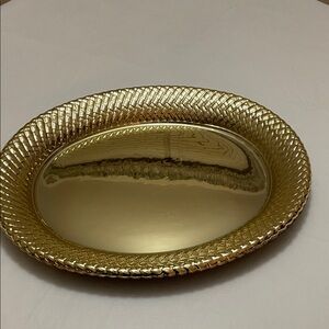 Elegant Gold Decorative Tray